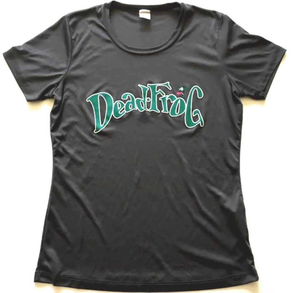 Gray Sport Tek Dead Frog Volleyball Tee